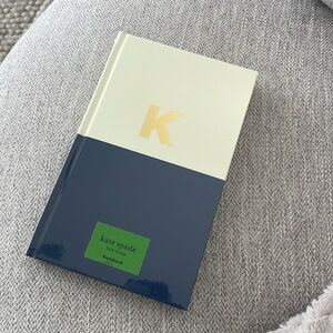 Kate Spade letter K notebook